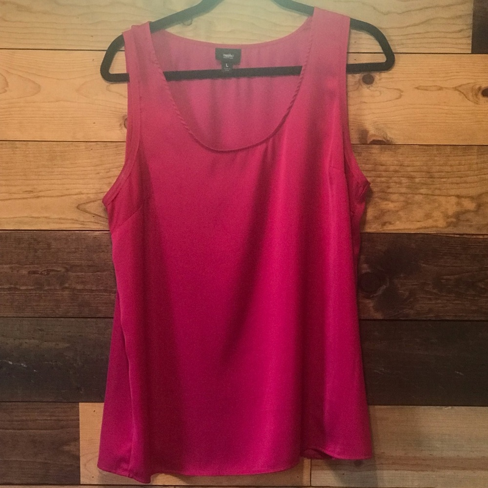 Large Sleeveless Fuchia Mossimo Top